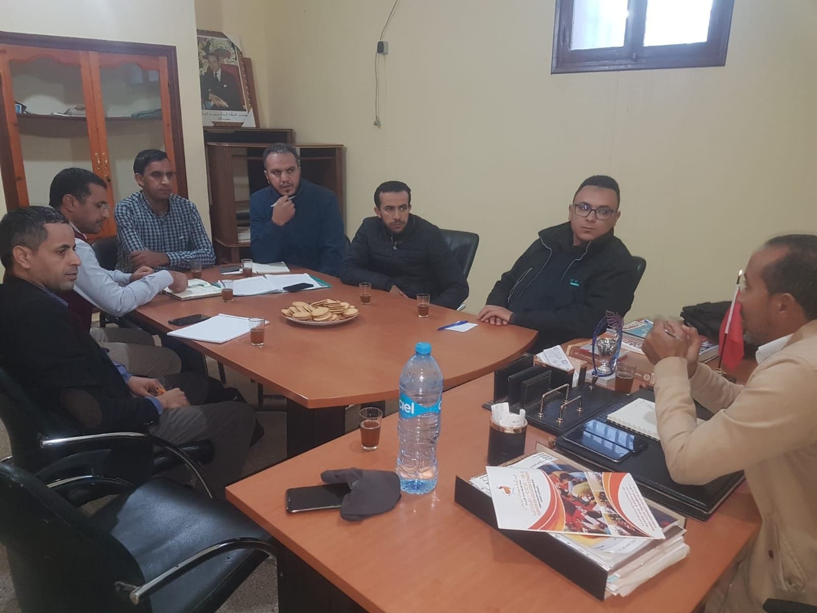 انطلاقة موسوم جمعوي جديد  واجتماع مع السيد رئيس جماعة ازناكن